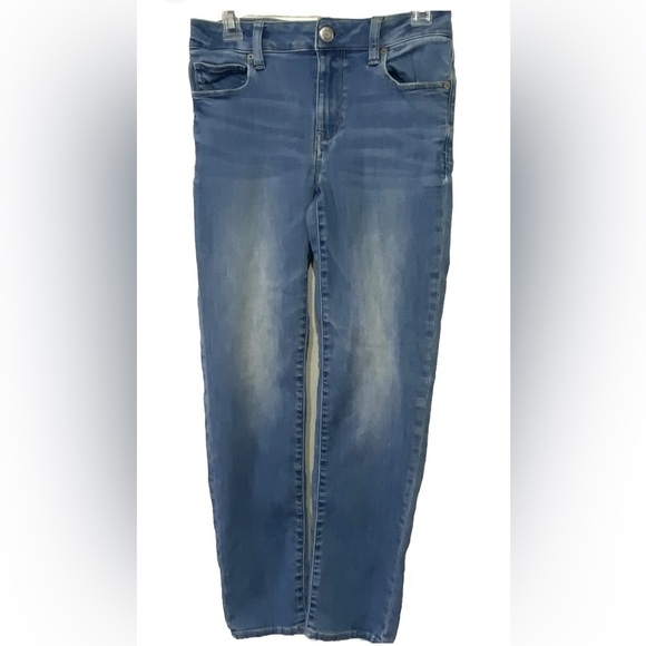 American Eagle Women’s Skinny Straight Jeans 10 R Next Level Stretch - Picture 1 of 16